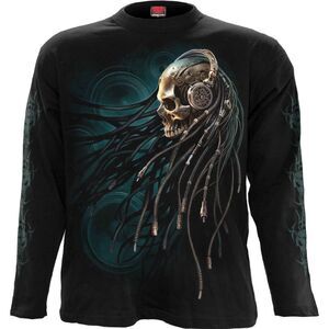 Spiral Direct Unisex Adult Dread Rocks Long-Sleeved T-Shirt / Black